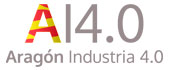 Logo industria 4.0. Aragón